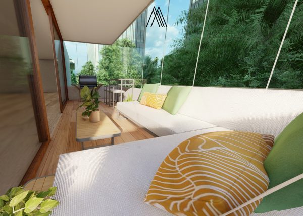 Terraza Oval Line - Imagen 2