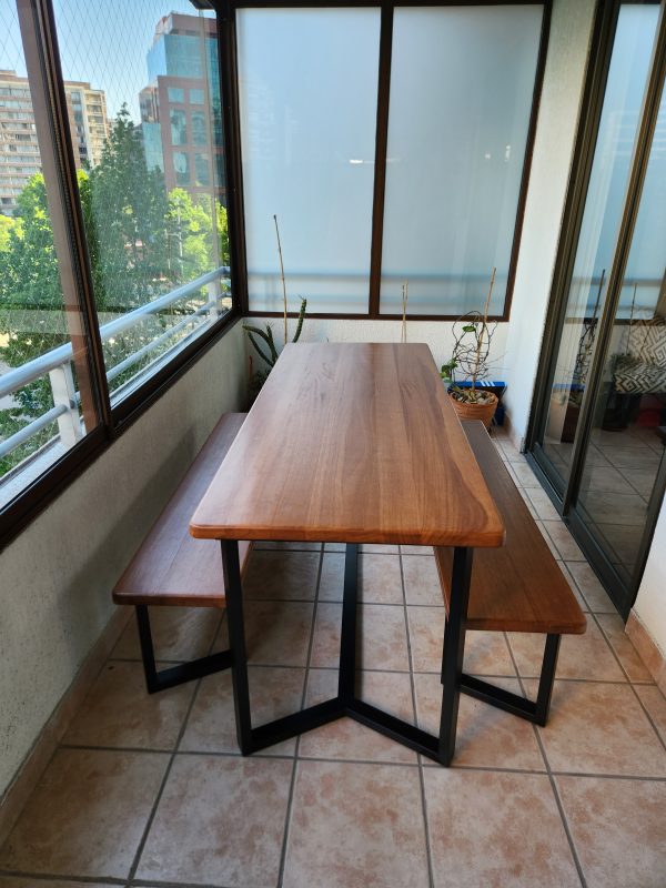 Mesa Bancas Vértice Wood - Imagen 13